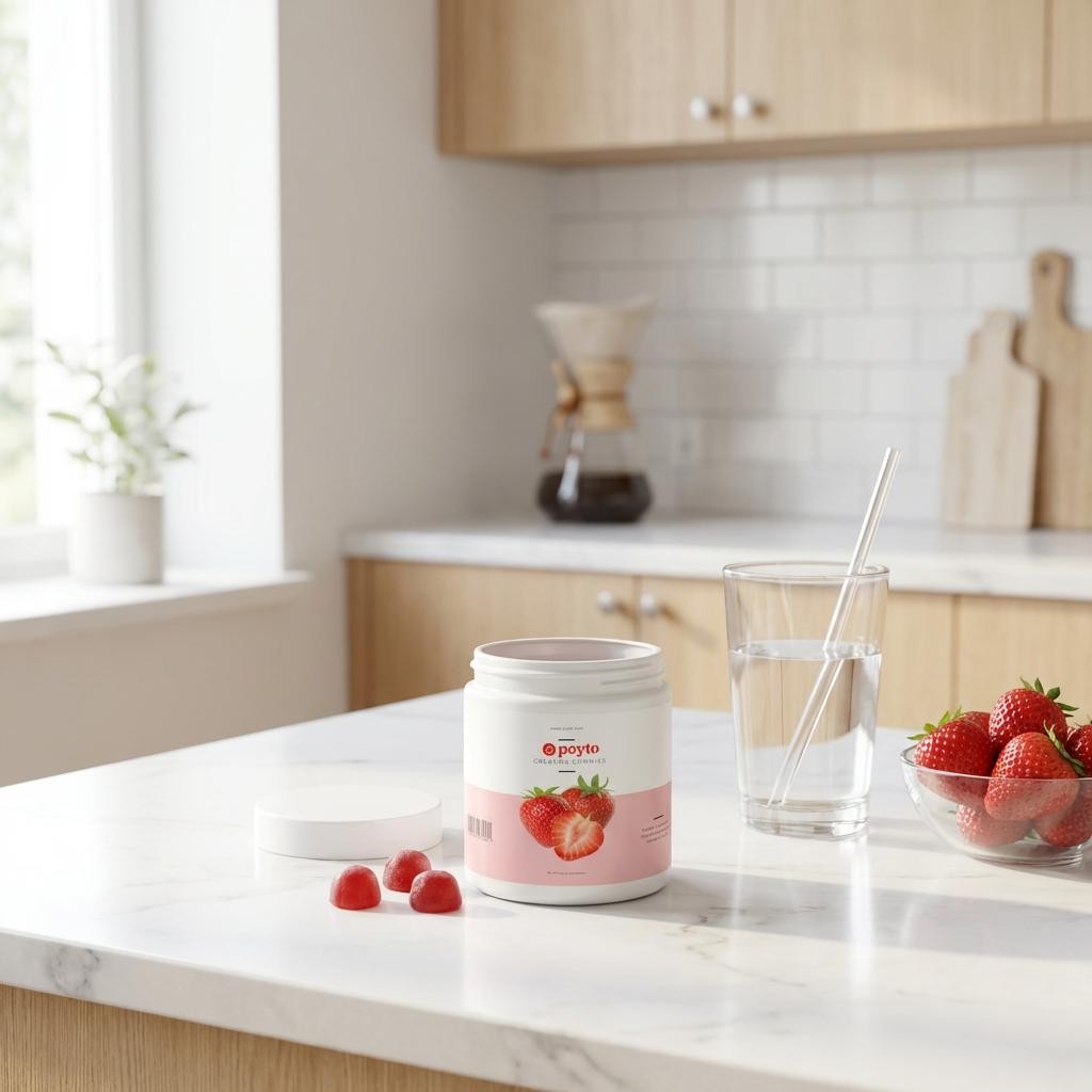 Peyto Creatine Gummies - Juicy Strawberry