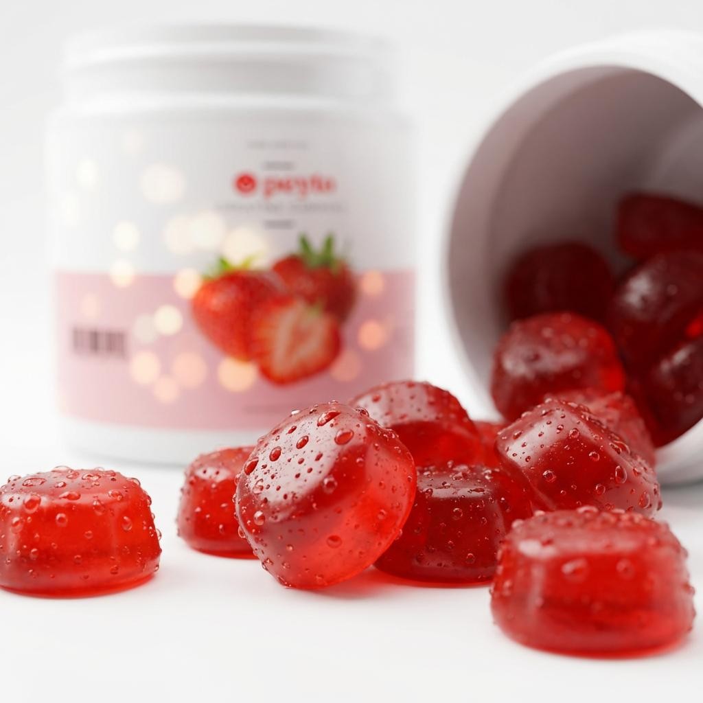 Peyto Creatine Gummies - Juicy Strawberry