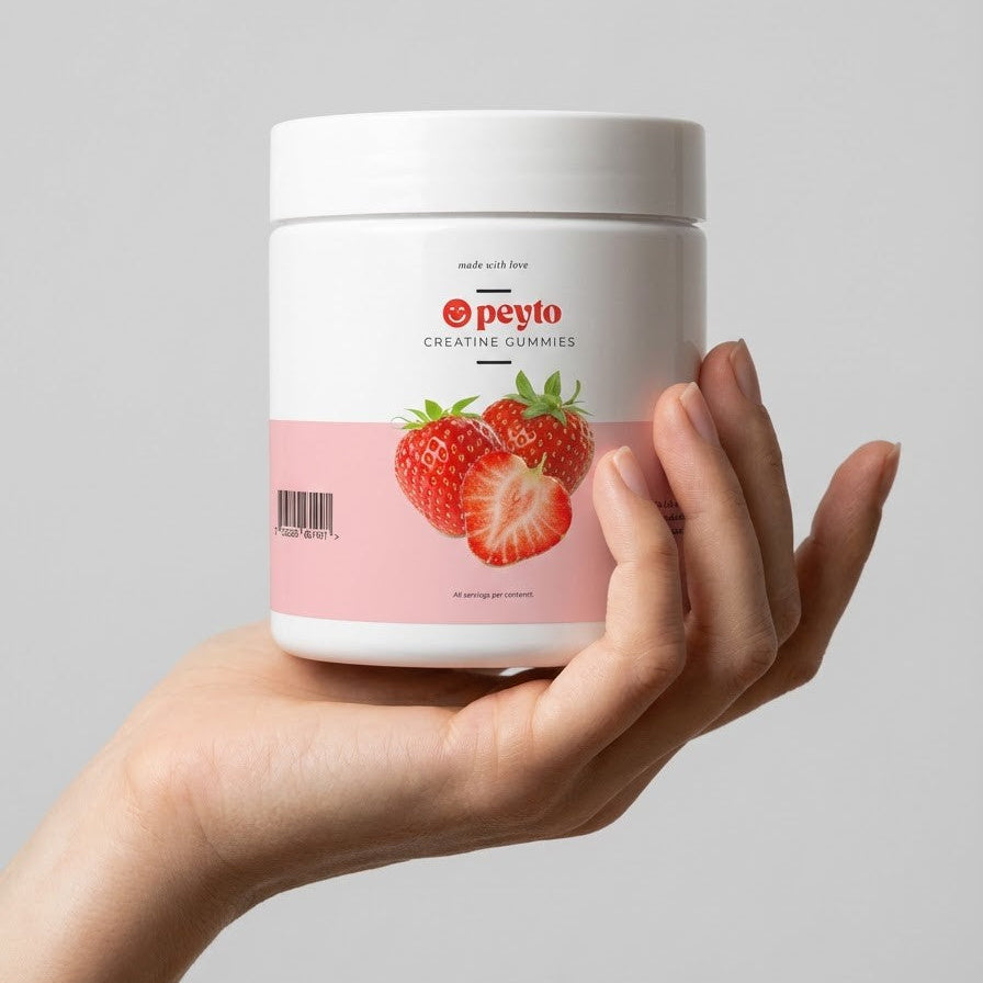 Peyto Creatine Gummies - Juicy Strawberry